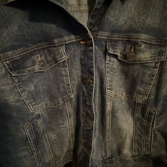 Just USA Brand Women’s Jean Jacket Size 3X - Picture 2 of 10